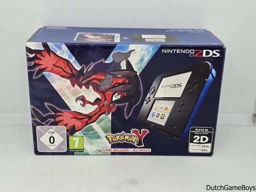 Nintendo 2DS - Console - Black + Blue - Pokemon Y - Boxed, Games en Spelcomputers, Spelcomputers | Nintendo 2DS en 3DS, Gebruikt