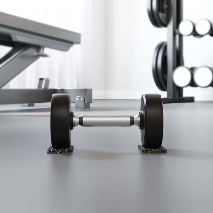 vidaXL Rubberen Roller Zwart Rubber, Zakelijke goederen, Overige Zakelijke goederen, Verzenden