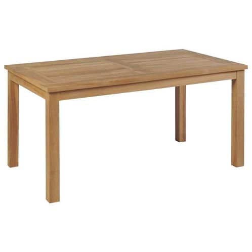 vidaXL Salontafel 90x50x45 cm teakhout, Huis en Inrichting, Tafels | Salontafels, Nieuw, Verzenden