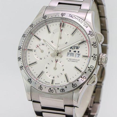 RSW - La Neuveville Sport Valjoux automatic - RSWA130-SS-1 -, Handtassen en Accessoires, Horloges | Heren
