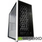 LC-Power Gaming 714W Midi Tower Zwart, Wit, Verzenden, Nieuw