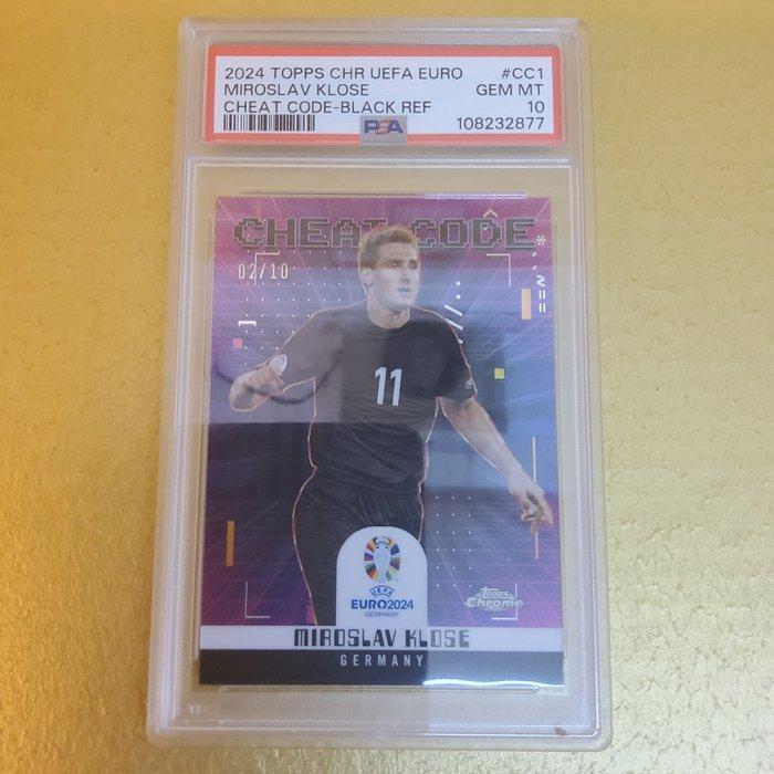 Miroslav Klose – 2024 Topps Chrome UEFA Euro – Cheat Code, Verzamelen, Stickers