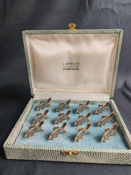 Messensteun (12) - Verguld brons, Antiquités & Art, Antiquités | Meubles | Tables