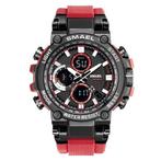 Militair Sport Horloge met Digitale Wijzerplaten voor Heren, Verzenden, Nieuw, SMAEL