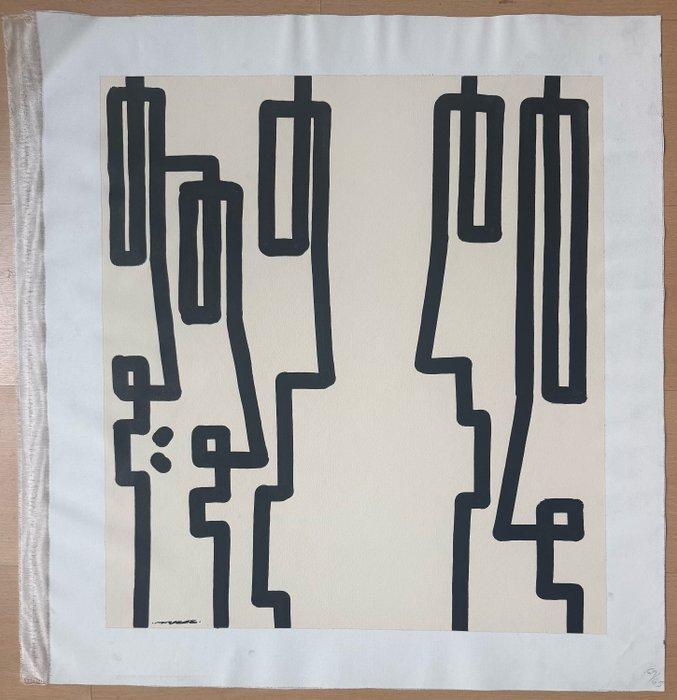 MrKas - Listening to people we disagree with can expand our, Antiek en Kunst, Kunst | Schilderijen | Modern