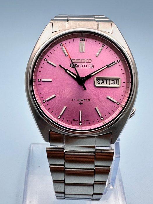 Seiko - Seiko 5 Automatic – 6309 Actus– White Dial – 1970s, Handtassen en Accessoires, Horloges | Antiek