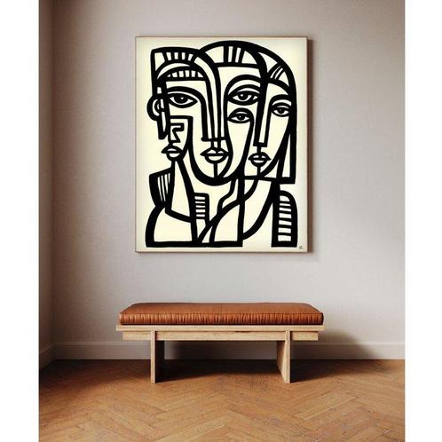 Stela Talasimova (1990) - Labyrinth of Gazes, Antiek en Kunst, Kunst | Schilderijen | Modern