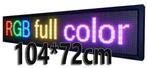Full Color LED lichtkrant 104*72cm - RGB, Verzenden