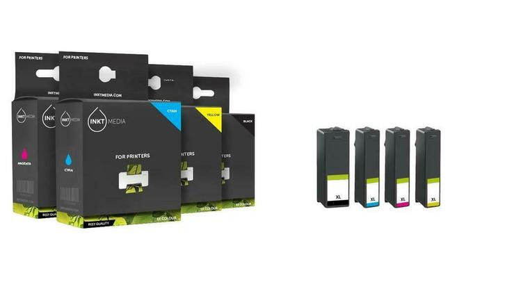 Lexmark 150XL aanbieding set: zwart + 3 kleuren inktmedia hu, Computers en Software, Printers, Verzenden