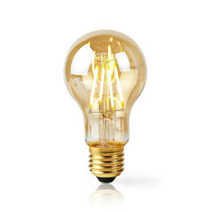 Wi-Fi Smart LED Filament Lamp | 2200K | 5W | E27 -, Huis en Inrichting, Lampen | Losse lampen, Nieuw, E27 (groot), Verzenden