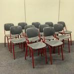Tweedehands complete set 11 stuks schoolstoelen zith. 47 cm,, Gebruikt, Vijf, Zes of meer stoelen
