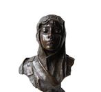 Emmanuel Villanis - Sculpture, Dalila - 43 cm - Bronze -, Antiek en Kunst