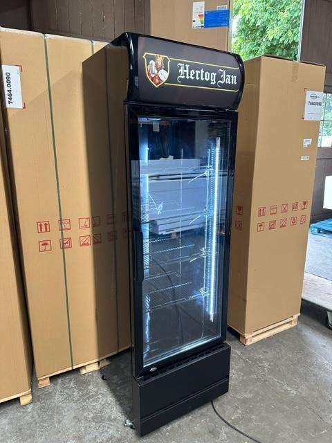 Hertog Jan bier koelkast xxl verlichting glasdeur koeling, Zakelijke goederen, Horeca | Keukenapparatuur, Gebruikt, Koelen en Vriezen