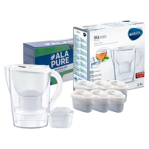 Brita Waterfilterkan Marella Wit 1051118 inclusief 6 Alapure, Huis en Inrichting, Keuken | Keukenbenodigdheden, Verzenden