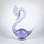 Figuur - Vintage Murano Swan - Muranoglas, Uraniumglas, Antiek en Kunst, Antiek | Glaswerk en Kristal