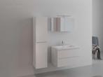 1-persoons badkamermeubel 80 cm hoogglans wit - In, Huis en Inrichting, Nieuw, Ophalen