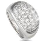 Ring - 18 karaat Witgoud, 18K witgouden ring met 0,53 ct, Handtassen en Accessoires, Ringen, Nieuw