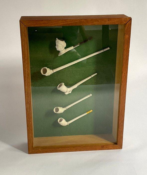 Zonder minimumprijs - Pijp - Klei, Collections, Articles de fumeurs, Briquets & Boîtes d'allumettes
