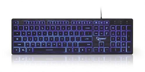 Gembird KB-UML3-01 USB met BackLight Toetsenbord, Games en Spelcomputers, Spelcomputers | Overige Accessoires, Ophalen of Verzenden