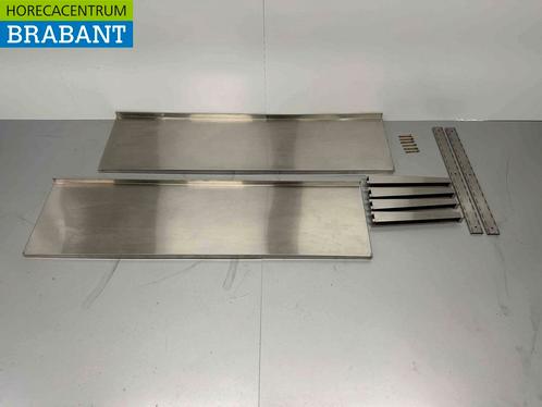 RVS Dubbel Wandschap Schap Basic-line 150 x 40 cm Horeca, Zakelijke goederen, Horeca | Meubilair en Inrichting, Ophalen of Verzenden