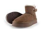 Manfield Snowboots in maat 40 Cognac | 5% korting, Kleding | Dames, Schoenen, Overige kleuren, Verzenden, Snowboots, Zo goed als nieuw