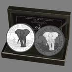 Somalie. 100 Schilling 2025 Somalia Elefant - Black & White, Postzegels en Munten