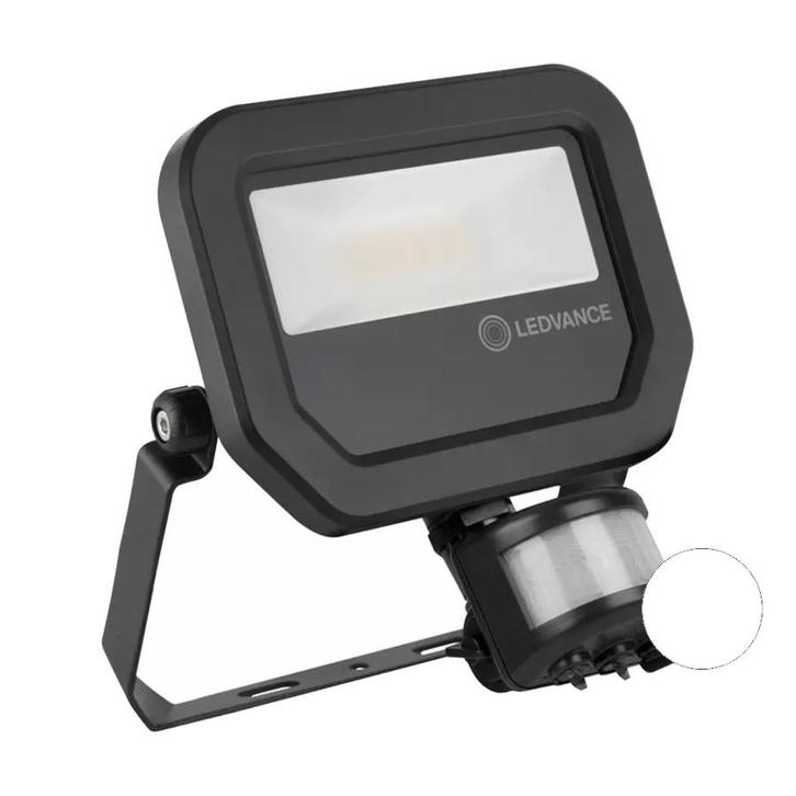 Ledvance 10W LED Bouwlamp 230V + Sensor 4000K, Doe-het-zelf en Bouw, Bouwverlichting, Nieuw, Ophalen of Verzenden