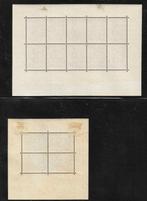 Nederland 1942 - Legioenblokken met plaatfouten - NVPH, Gestempeld