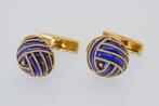 Tiffany & Co. - Manchetknopen - Lapis Lazuli Swirl Cufflinks