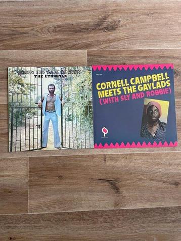 The Ethiopian/Cornell Campbell - 2 x great Roots Reggae beschikbaar voor biedingen