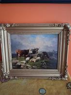 Louis Robbe (1806-1887) - Scena wiejska, Antiek en Kunst