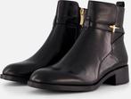 Tamaris Enkellaarsjes zwart Leer - Dames - Maat 38 (Mode), Kleding | Dames, Schoenen, Verzenden, Nieuw