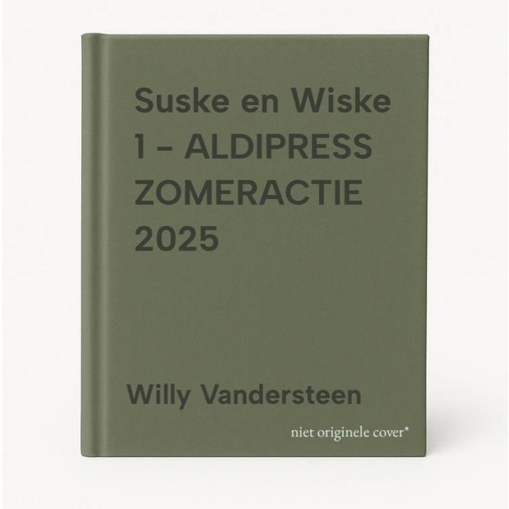 Suske en Wiske 1 - ALDIPRESS ZOMERACTIE 2025 9789903257452, Boeken, Stripverhalen, Zo goed als nieuw, Verzenden