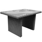 Ibiza lounge-dining tafel 120x80xH70 cm grijs