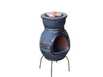 Sol-y-Yo kleine Maya BBQ terrashaard 36/78cm grijs, Jardin & Terrasse, Foyers de jardin, Verzenden