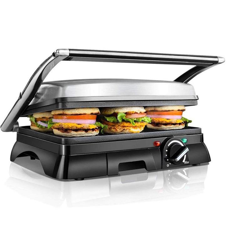 Tosti apparaat - Tosti ijzer - Contactgrill - Grill apparaat, Huis en Inrichting, Woonaccessoires | Overige, Verzenden