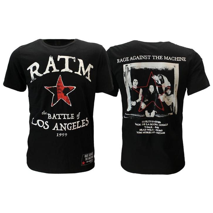 Rage Against The Machine Battle Star T-Shirt - Officiële, Vêtements | Hommes, T-shirts