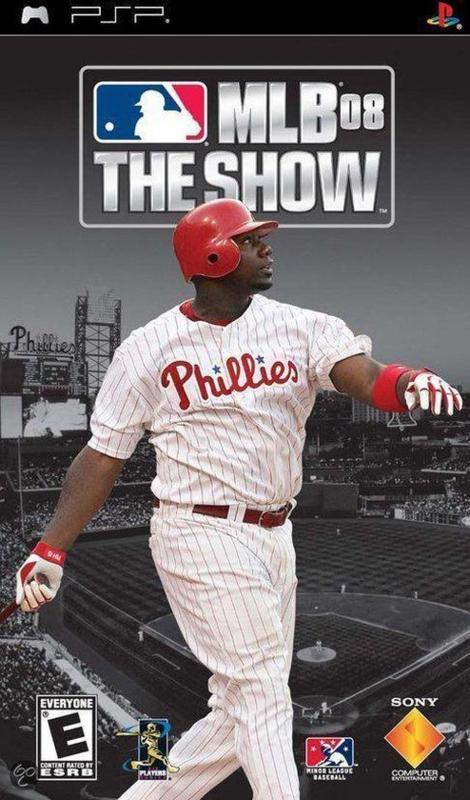 MLB 08 the Show (PSP Games) (Sony PSP), Games en Spelcomputers, Games | Sony PlayStation Portable, Zo goed als nieuw, Ophalen of Verzenden