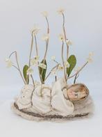 Figuur - Maria Bambina - Was, Textiel, Papier