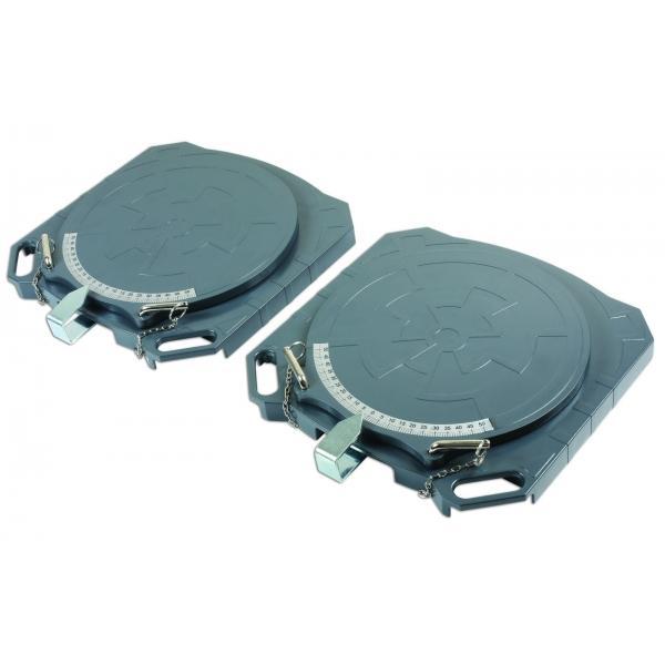 Uitlijnplaten set 2 stuks - Aluminium 4000 kg (set) - GUNSON, Auto diversen, Autogereedschap, Nieuw, Verzenden