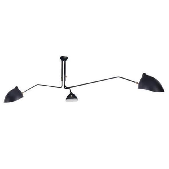 hanglamp Contemporary 3-arm zwart, Huis en Inrichting, Lampen | Hanglampen, Nieuw, Verzenden