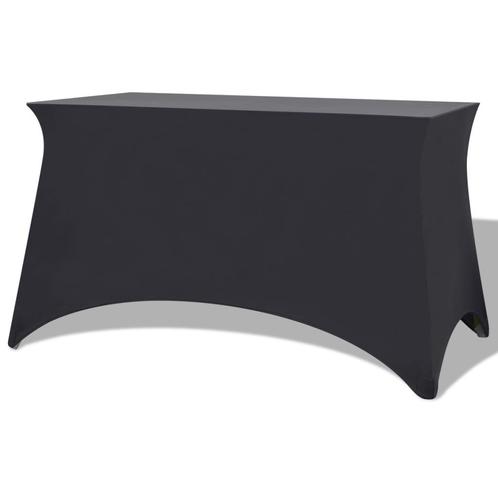 vidaXL Tafelhoes stretch antraciet 120x60,5x74 cm 2 st, Tuin en Terras, Tuinmeubel-accessoires, Nieuw, Verzenden