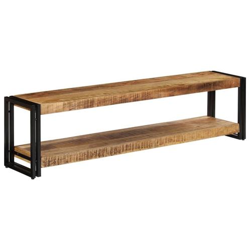 vidaXL Tv-meubel 150x30x40 cm massief mangohout, Huis en Inrichting, Kasten |Televisiemeubels, Nieuw, Verzenden