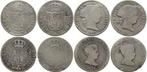 Spanje. Isabel II. 4 Reales lote de 4 Monedas. Acuñados en
