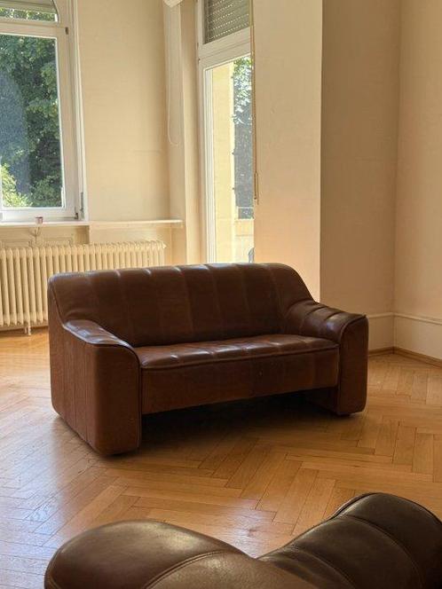 de Sede - Canapé - DS-44 - Cuir de bison - 2 places, Antiek en Kunst, Antiek | Meubels | Stoelen en Sofa's