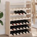 vidaXL Casier à vin et panneau supérieur 67,5x25x87 cm, Huis en Inrichting, Woonaccessoires | Wijnrekken, Verzenden