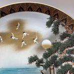 Themacollectie - Grote Kutani-schotel – Kraanvogels &