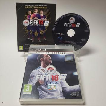 FIFA 18 Legacy Edition Playstation 3, Ophalen of Verzenden, Zo goed als nieuw