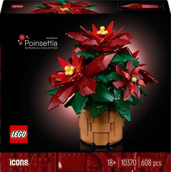 Verpakking licht beschadigd LEGO Icons Kerstster Poinsett..., Kinderen en Baby's, Speelgoed | Duplo en Lego, Nieuw, Verzenden