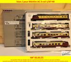 Marklin modeltreinen, locomotieven, wagons, rails, 2dehands, Ophalen of Verzenden, Gebruikt, Wisselstroom, Märklin